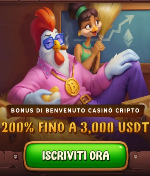 Roostino Registrati e inizia a giocare